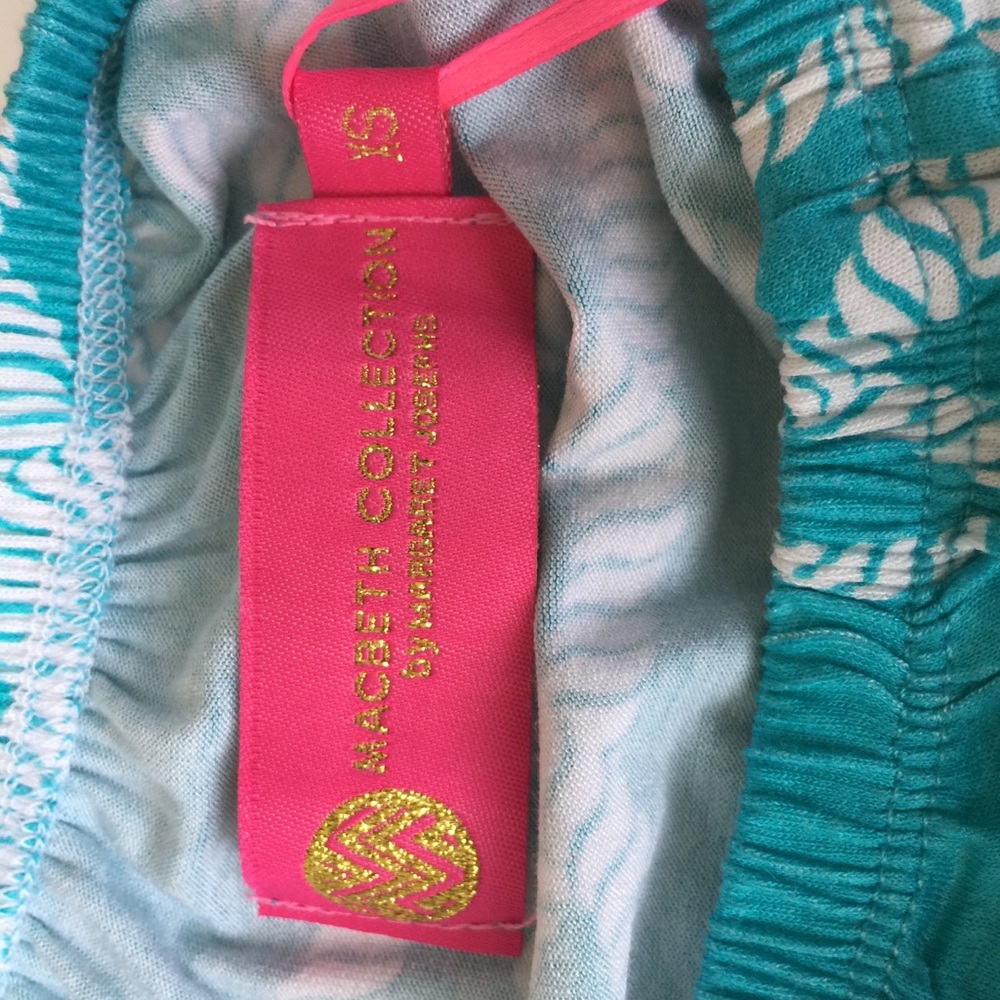 Macbeth Aqua Anchor Maxi Dress XS And Small NWT - Picture 4 of 5